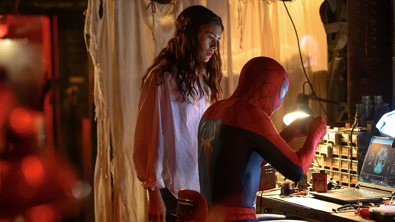 Spider-Man and MJ