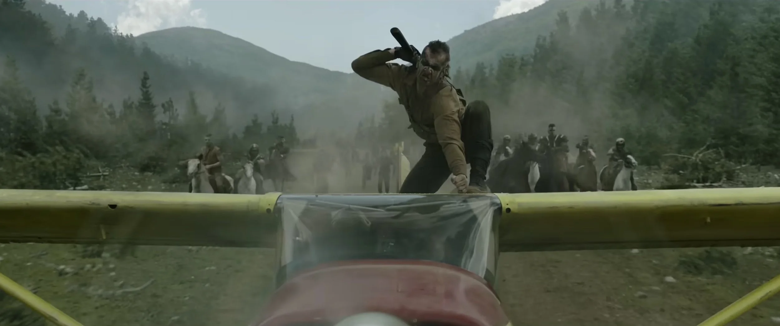 Reapers attacking a plane